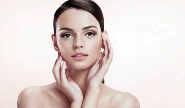 woman with brown hair pulled back