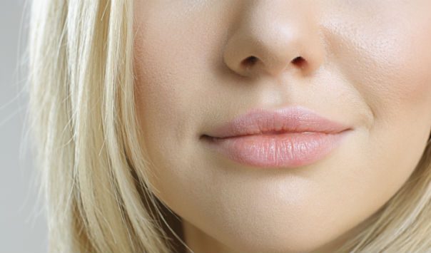 woman's lips