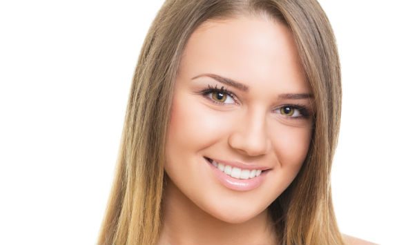 woman with blonde hair smiling