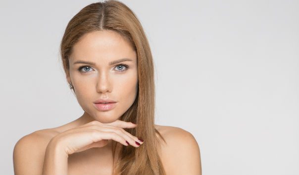 woman with long hair